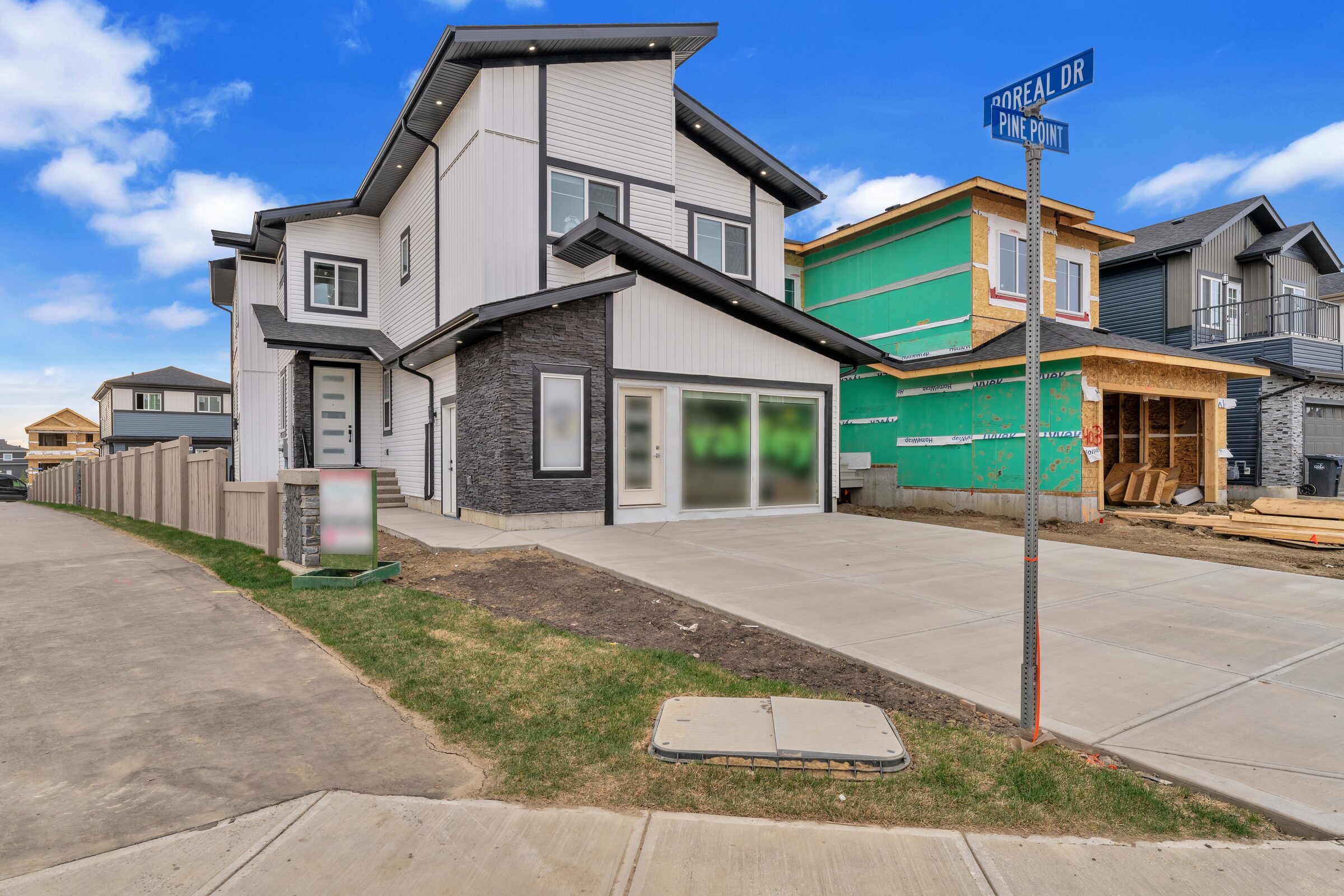Custom duplex exterior in Beaumont