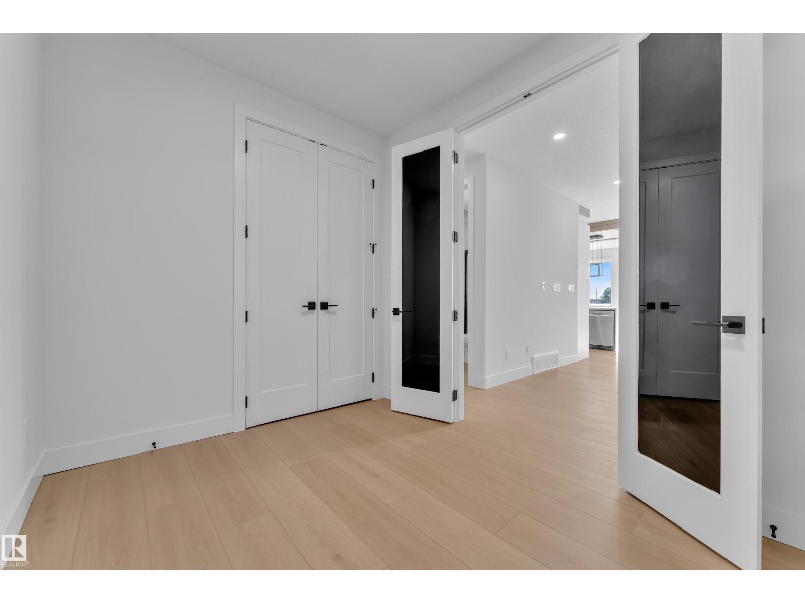 Main floor bedroom with double closet