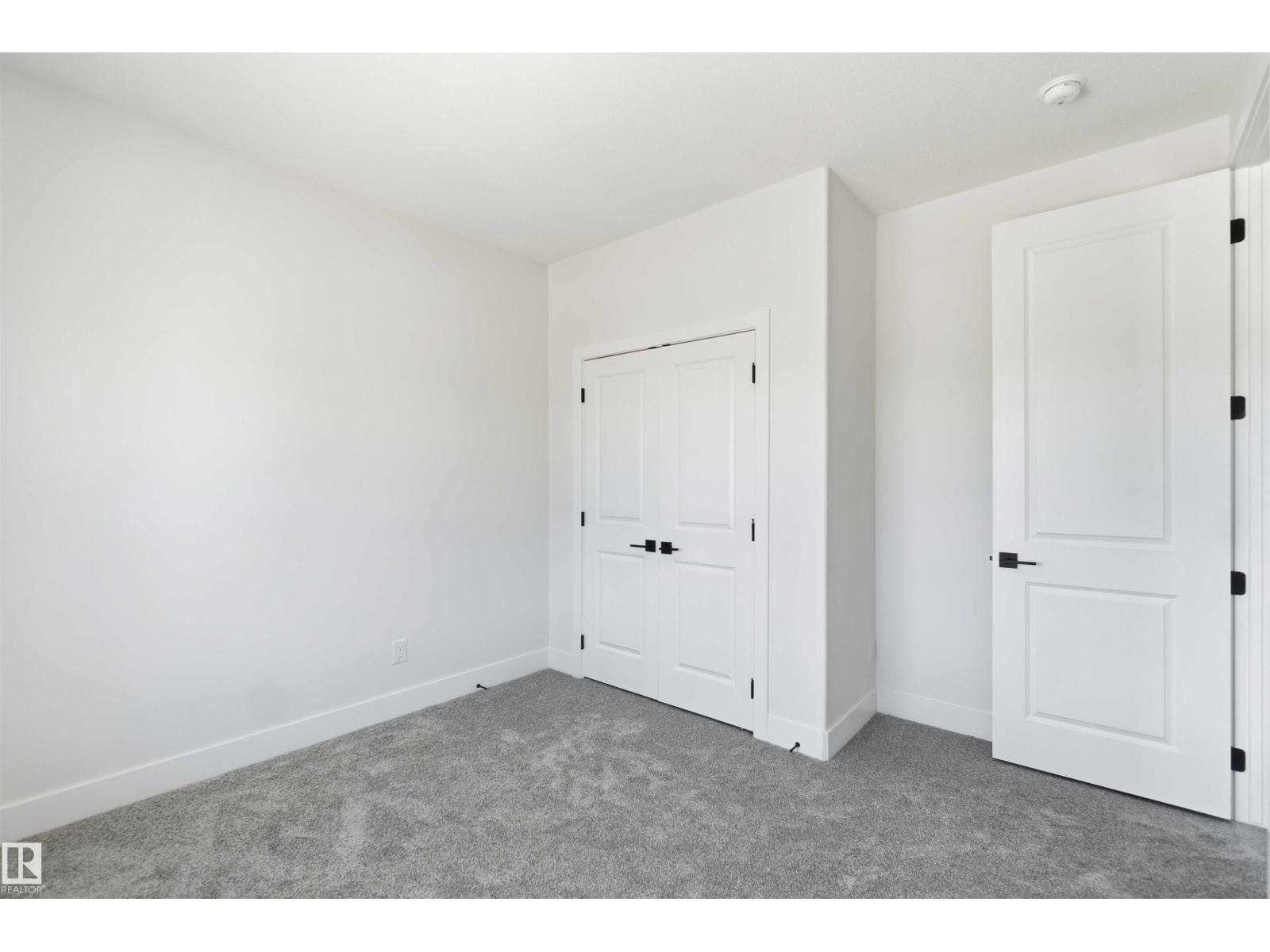 Bedroom with double closet