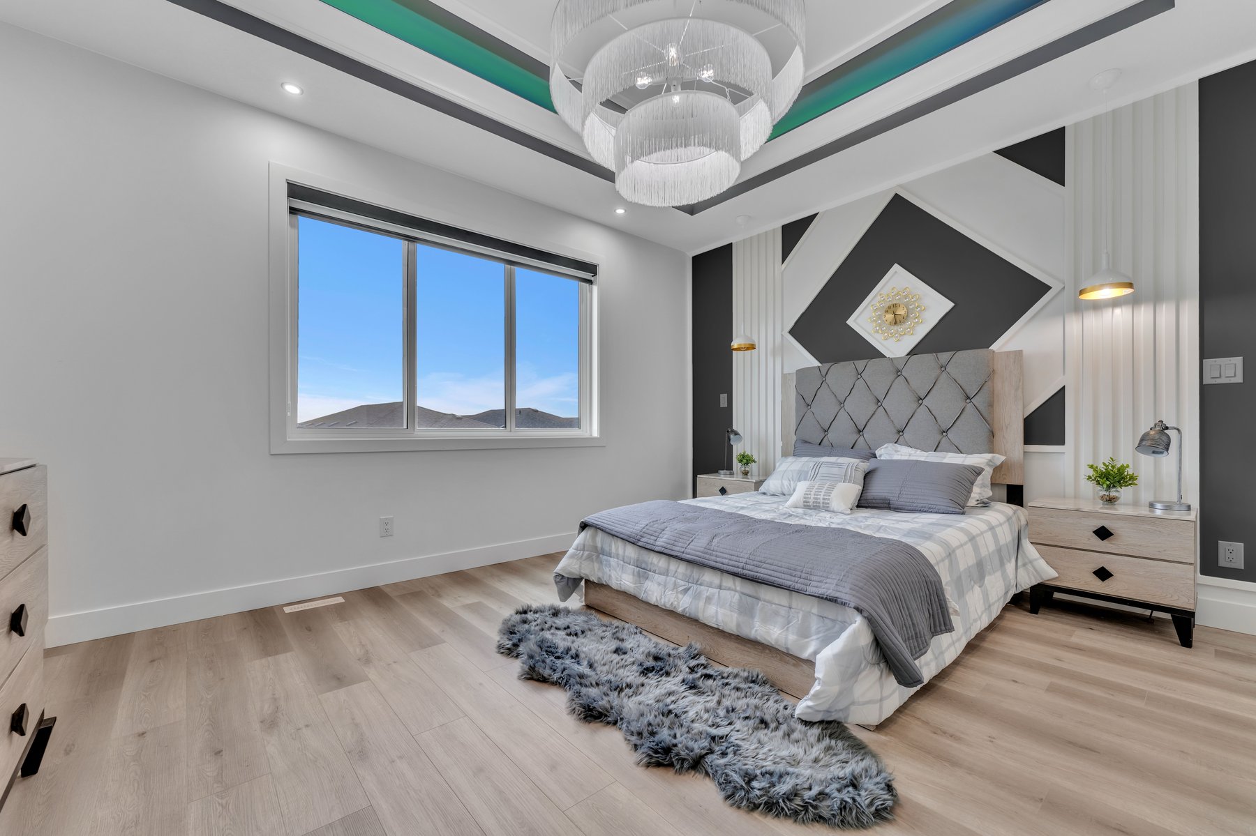 New Valley Homes primary bedroom